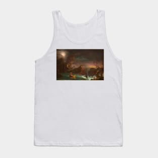 The Voyage of Life: Manhood by Thomas Cole Tank Top